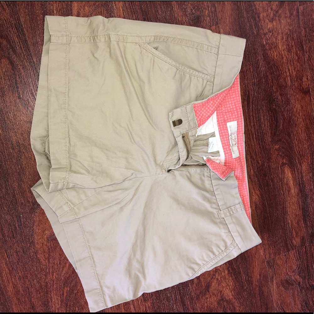 J. Crew chino tan shorts